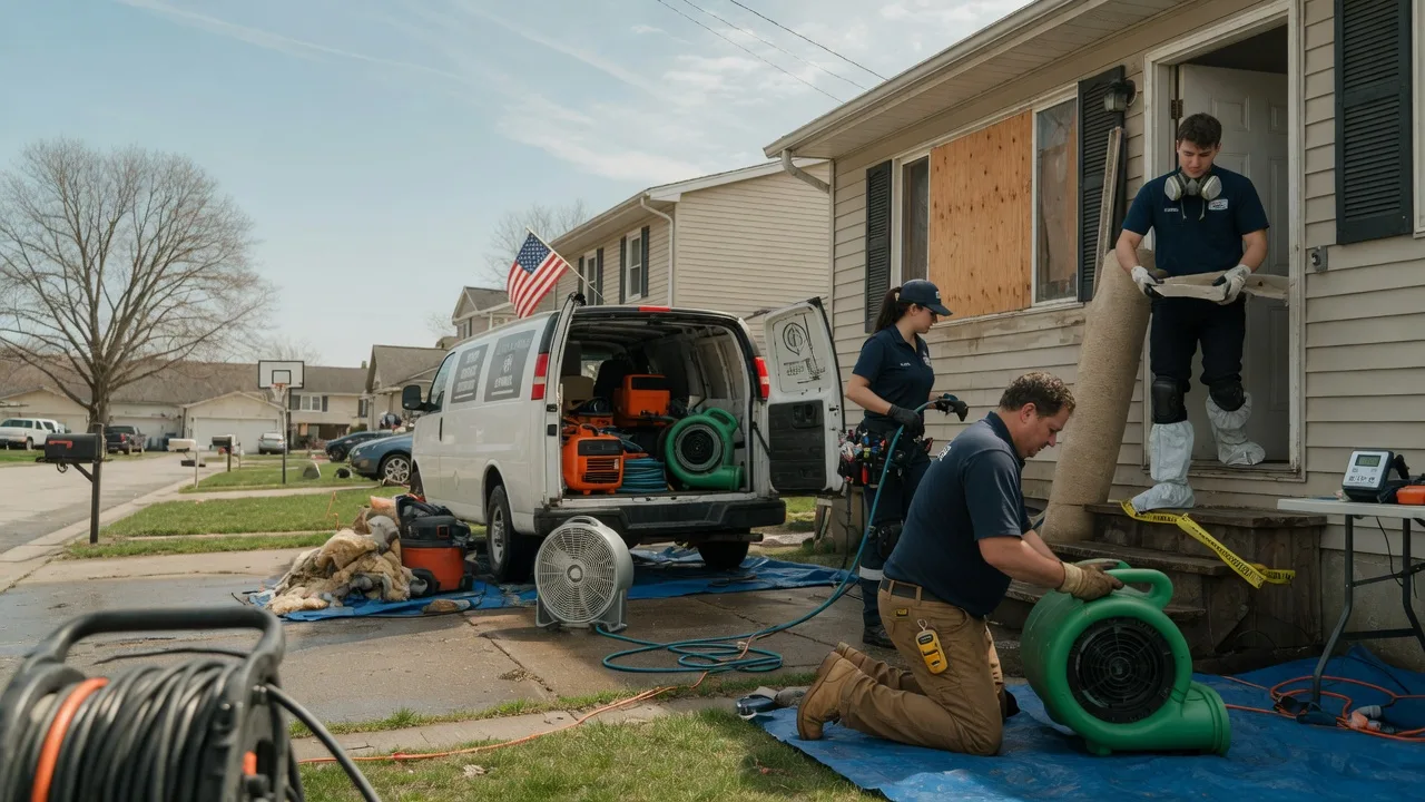 Water Damage Restoration in Deckerville, MI near me